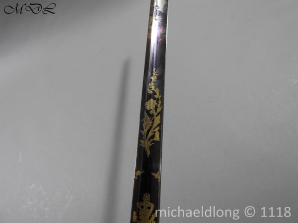 British 1796 Infantry Officer's sword - Image 11