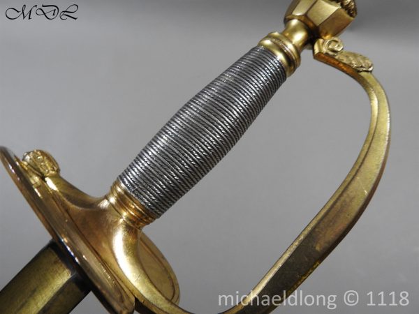 British 1796 Infantry Officer's sword - Image 5