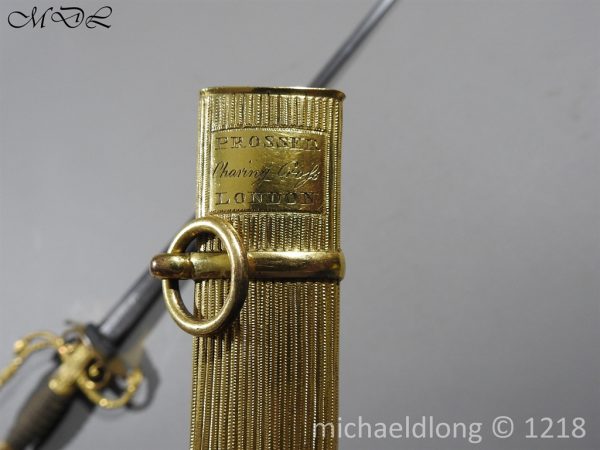 Presentation Georgian Sword By Prosser - Image 25