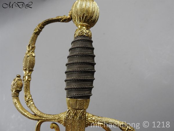 Presentation Georgian Sword By Prosser - Image 12