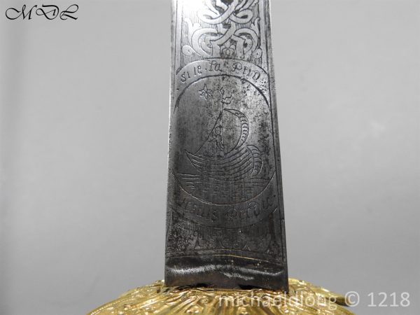 French Gilt 18th Century Small Sword - Image 14