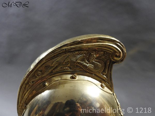British Victorian Merryweather Fire Helmet - Image 6
