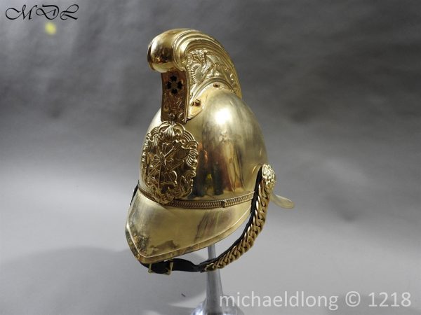 British Victorian Merryweather Fire Helmet - Image 10