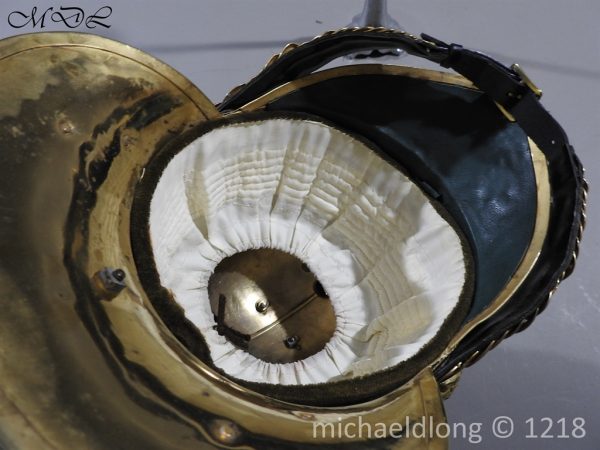 British Victorian Merryweather Fire Helmet - Image 12