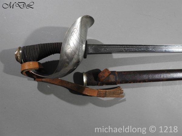 British 1912 WW1 Officer's Sword - Image 3