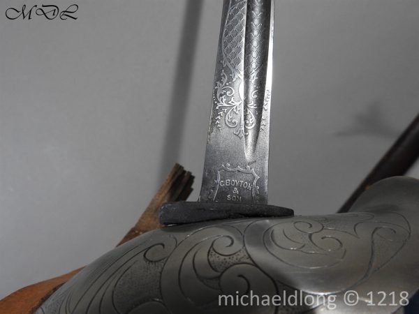 British 1912 WW1 Officer's Sword - Image 15
