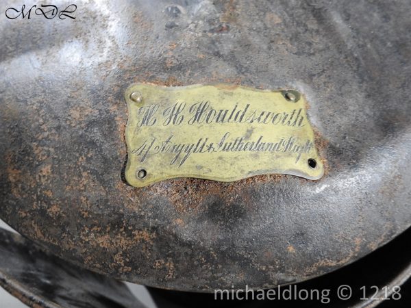 Argyll and Sutherland Highlanders Officer's Feather Bonnet - Image 2