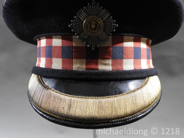 Scots Guards Officer's Cap with Silver Regimental Badge - Image 10