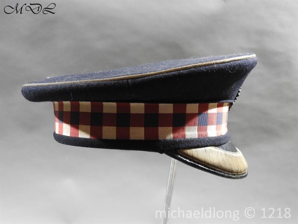Scots Guards Officer's Cap with Silver Regimental Badge - Image 9