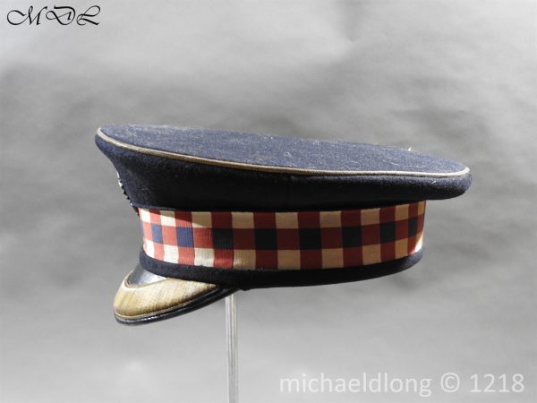Scots Guards Officer's Cap with Silver Regimental Badge - Image 7