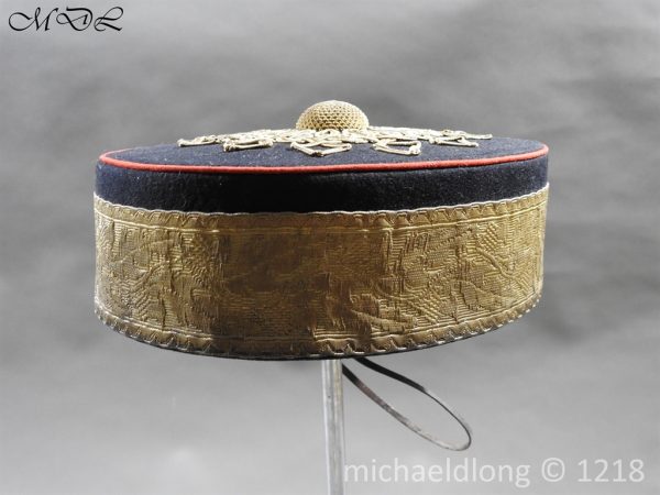 Glasgow Yeomanry Officer's Pill Box Cap - Image 8