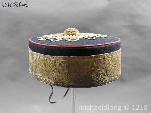 Glasgow Yeomanry Officer's Pill Box Cap - Image 7