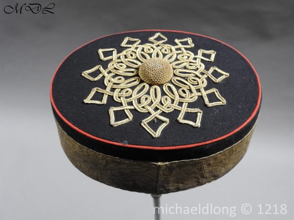 Glasgow Yeomanry Officer's Pill Box Cap - Image 5
