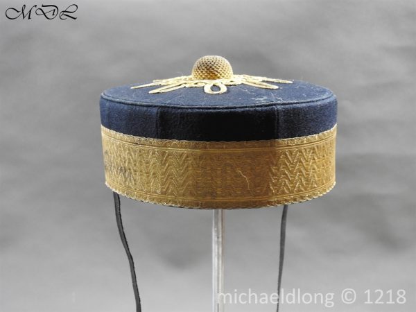 Scottish Militia Artillery Officer's Pill Box Cap