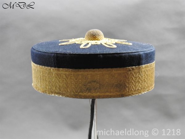 Scottish Militia Artillery Officer's Pill Box Cap - Image 2