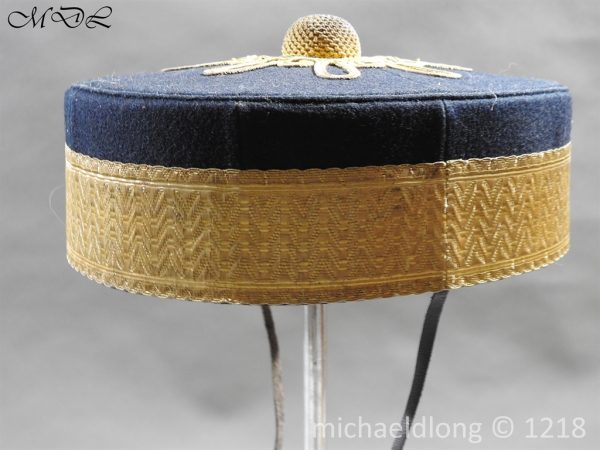 Scottish Militia Artillery Officer's Pill Box Cap - Image 5