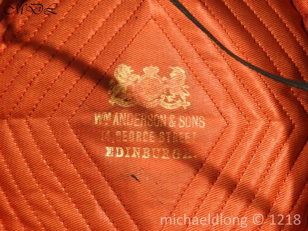 Scottish Militia Artillery Officer's Pill Box Cap - Image 3