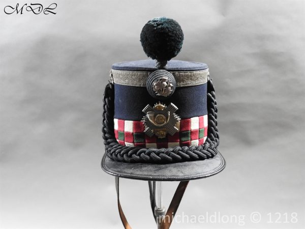 Highland Light Infantry Officer's Shako