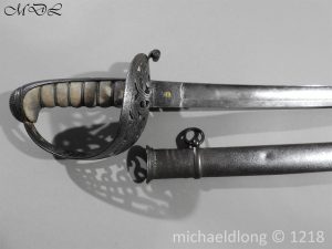 P59617 300x225 British 10th Hussars Heavy Cavalry Officer's Undress Sword