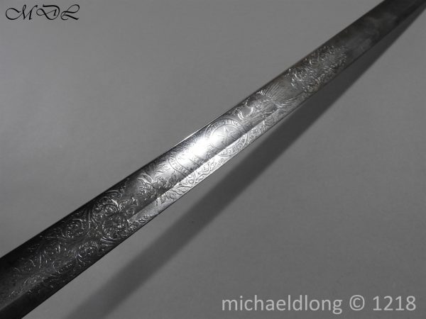 British 10th Hussars Heavy Cavalry Officer's Undress Sword - Image 20