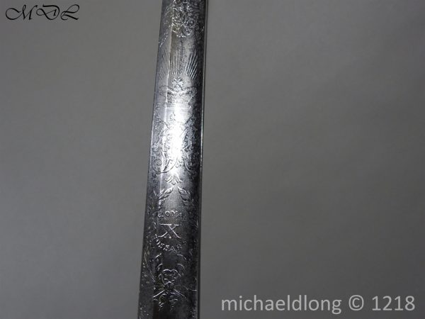 British 10th Hussars Heavy Cavalry Officer's Undress Sword - Image 16