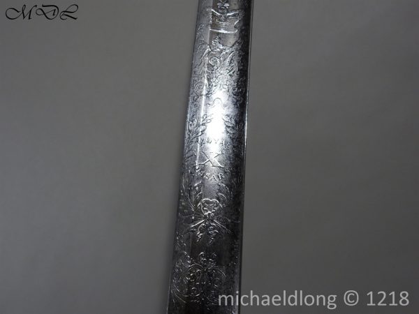 British 10th Hussars Heavy Cavalry Officer's Undress Sword - Image 15