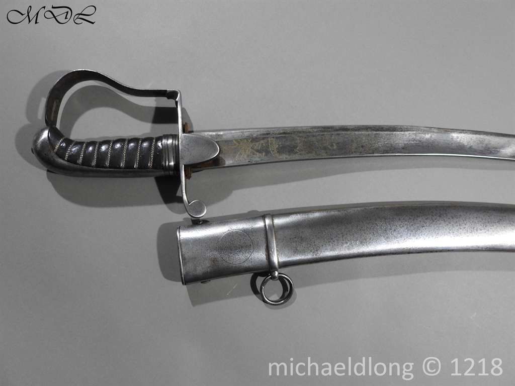 British 1796 Light Cavalry Officer's Sword - Image 24