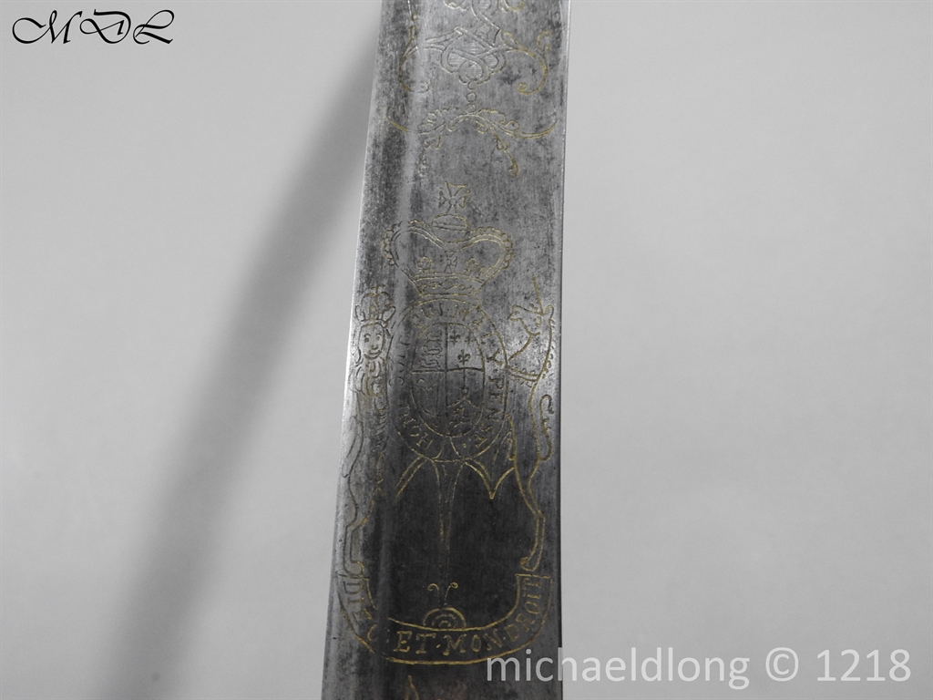 British 1796 Light Cavalry Officer's Sword - Image 12