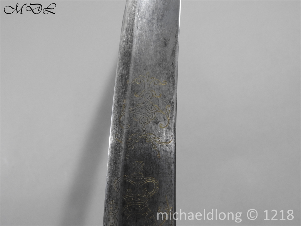 British 1796 Light Cavalry Officer's Sword - Image 11