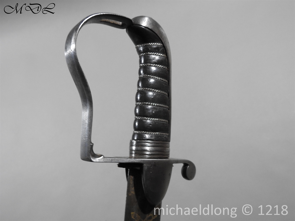 British 1796 Light Cavalry Officer's Sword - Image 4