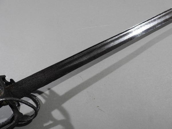 English 18th Century Basket Hilt Cavalry Sword - Image 21