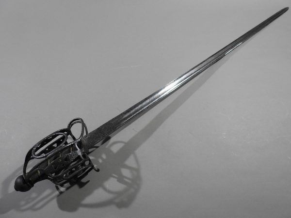 English 18th Century Basket Hilt Cavalry Sword - Image 19