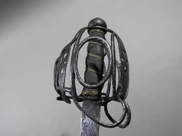 English 18th Century Basket Hilt Cavalry Sword - Image 11