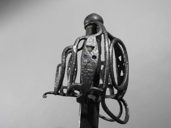 English 18th Century Basket Hilt Cavalry Sword - Image 10