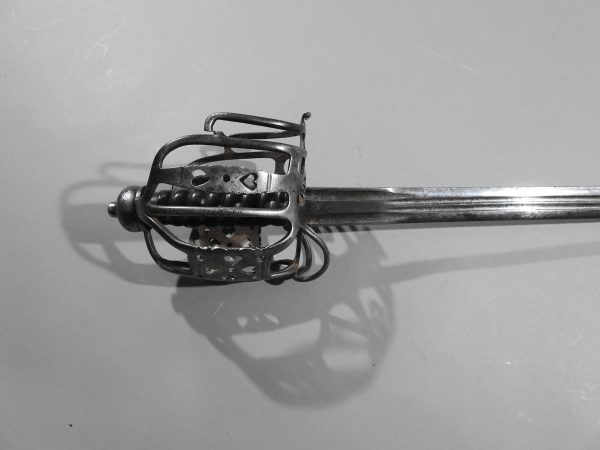 Scottish Basket Hilted Broad Sword - ANDRIA FARARA c 1760 - Image 2