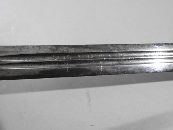 Scottish Basket Hilted Broad Sword - ANDRIA FARARA c 1760 - Image 13