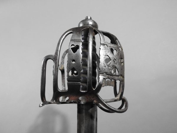 Scottish Basket Hilted Broad Sword - ANDRIA FARARA c 1760 - Image 16