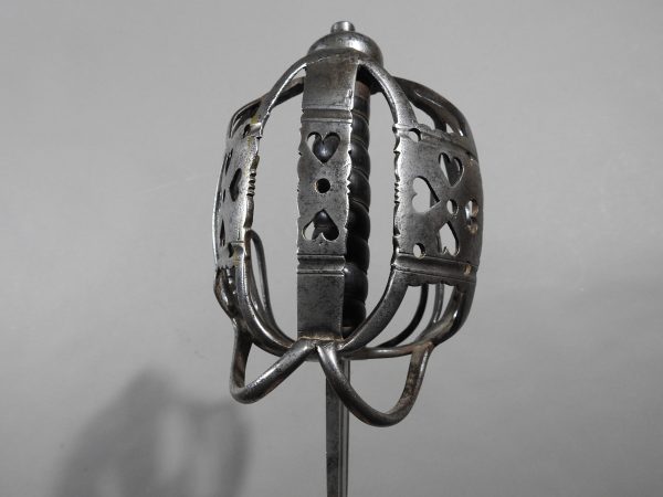 Scottish Basket Hilted Broad Sword - ANDRIA FARARA c 1760 - Image 18