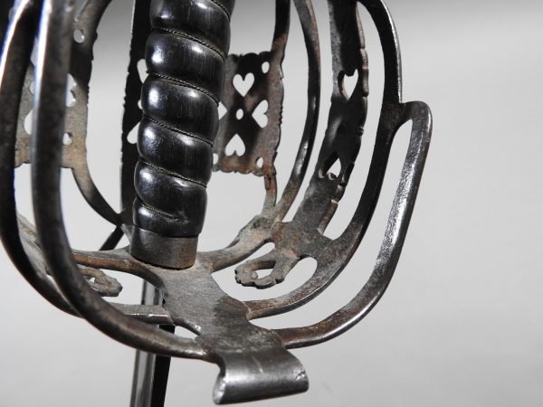 Scottish Basket Hilted Broad Sword - ANDRIA FARARA c 1760 - Image 25