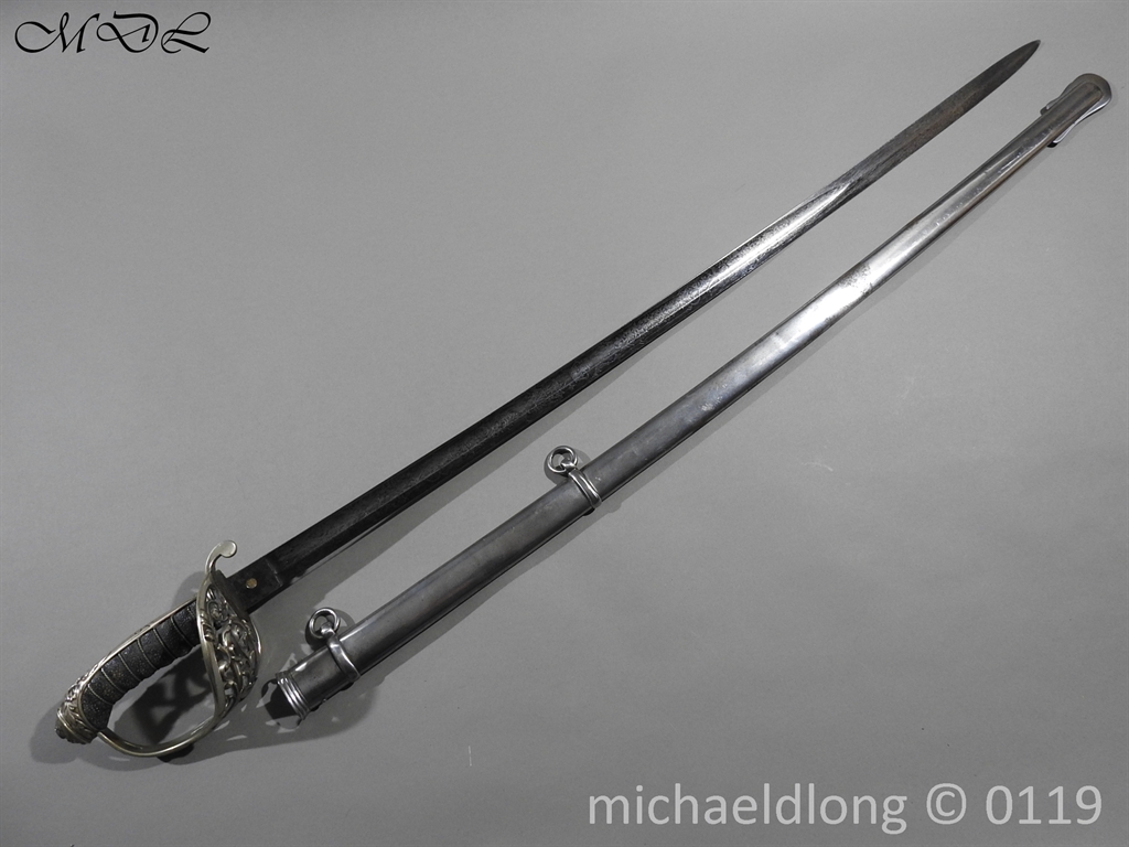 Scottish Silver Hilted Presentation Sword