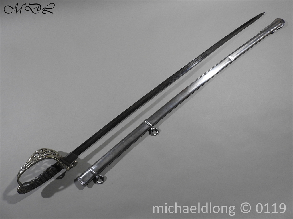 Scottish Silver Hilted Presentation Sword - Image 5
