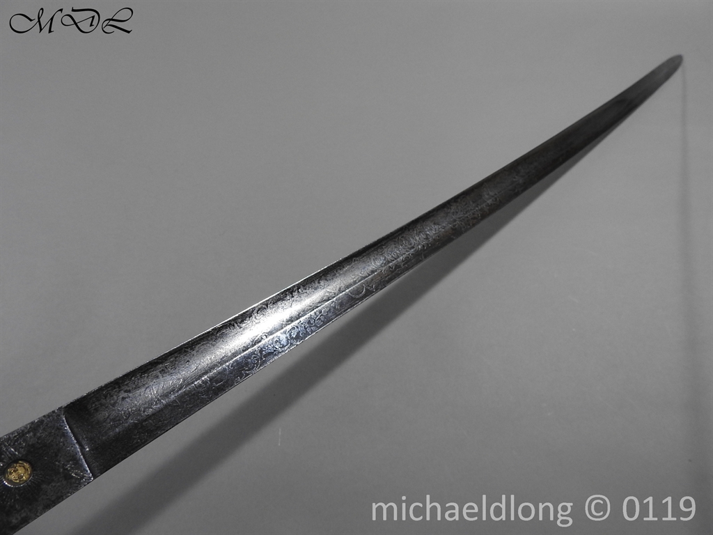 Scottish Silver Hilted Presentation Sword - Image 9