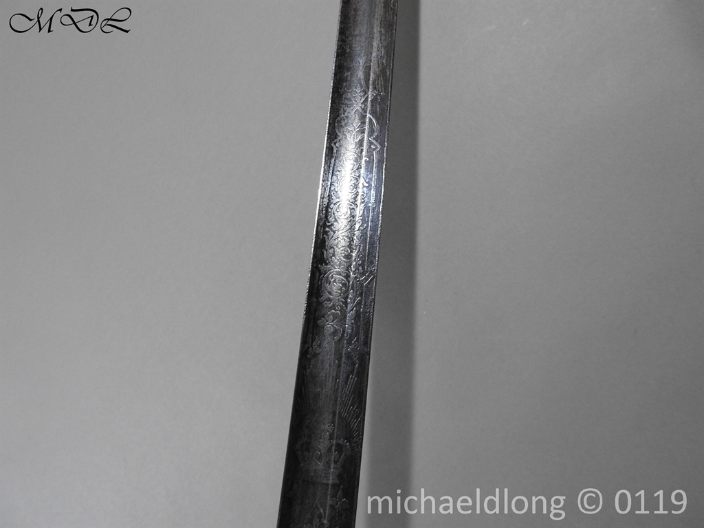 Scottish Silver Hilted Presentation Sword - Image 12