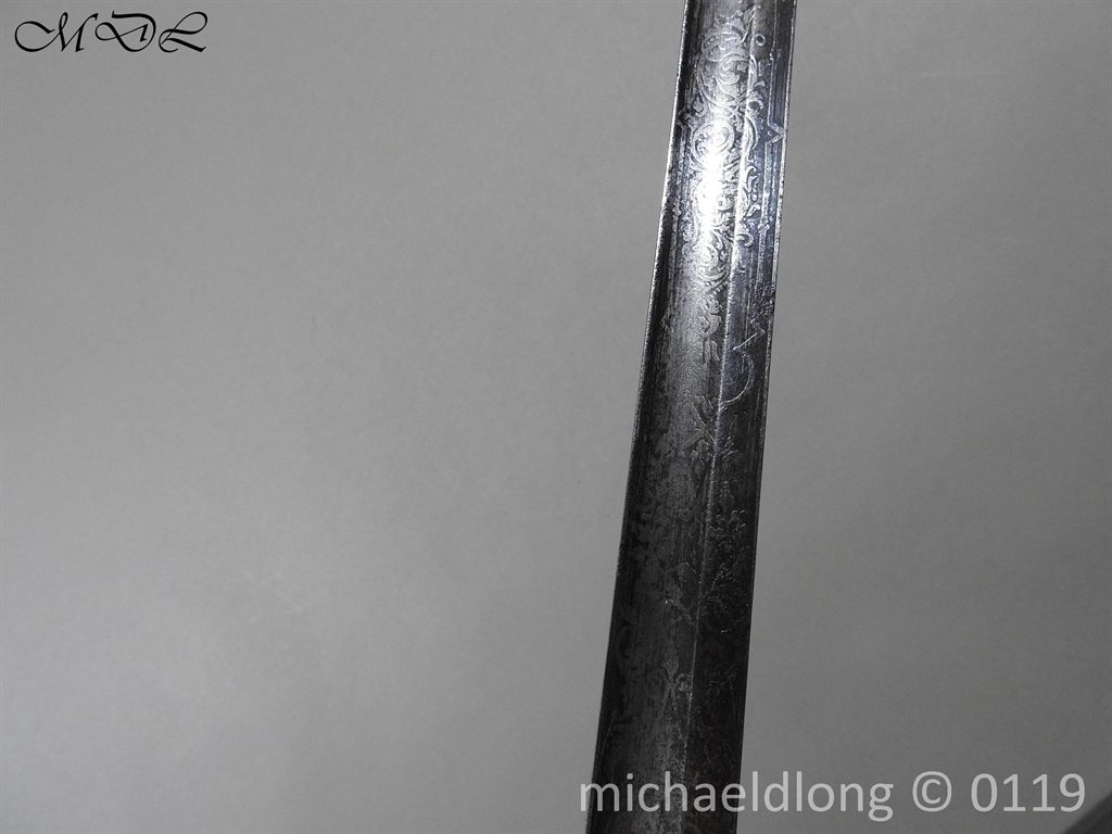 Scottish Silver Hilted Presentation Sword - Image 13