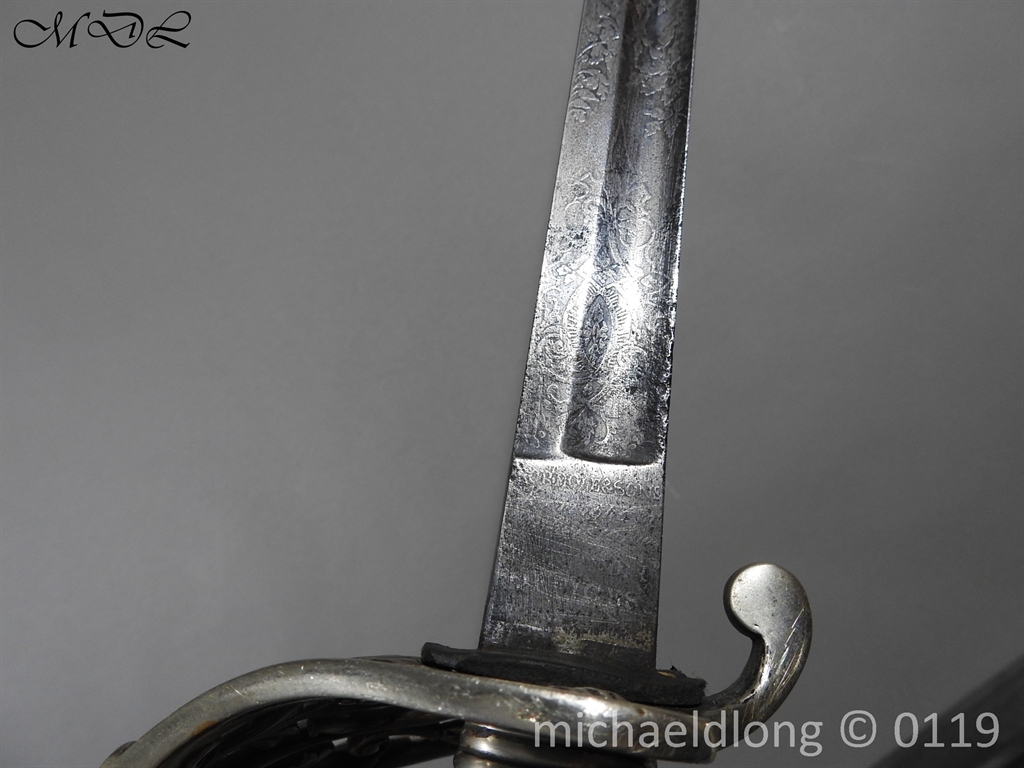Scottish Silver Hilted Presentation Sword - Image 16