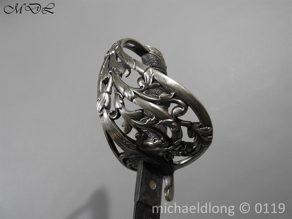 Scottish Silver Hilted Presentation Sword - Image 23