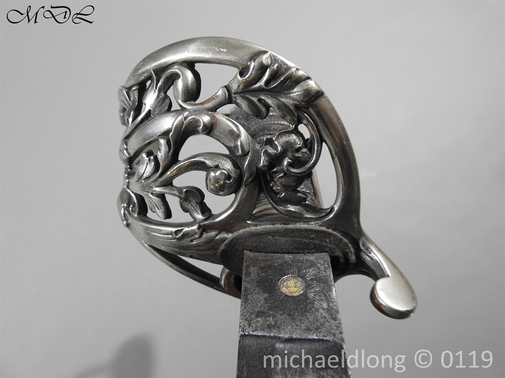 Scottish Silver Hilted Presentation Sword - Image 24