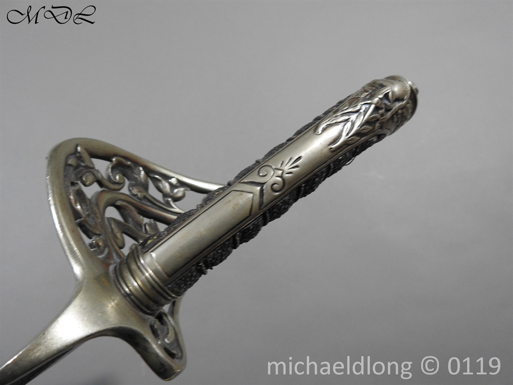 Scottish Silver Hilted Presentation Sword - Image 27