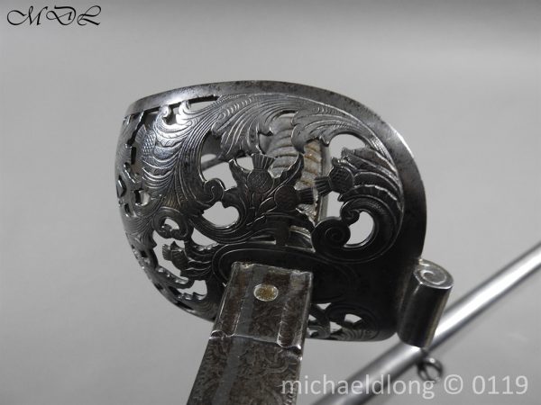 Royal Scots Fusiliers Field Officer's Sword - Image 24