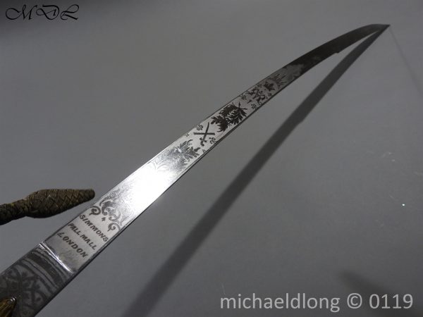 General Officer’s Victorian Mameluke Sword - Image 15